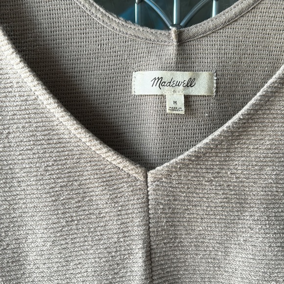 MADEWELL | womens M | tan tank top - Picture 2 of 5